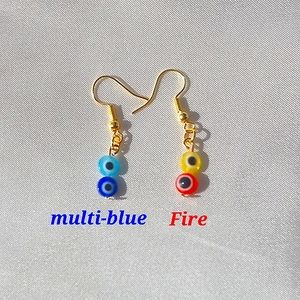 Evil Eye Earrings!!